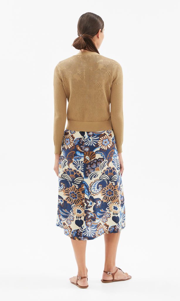 Imperia Vee Cardigan Olive