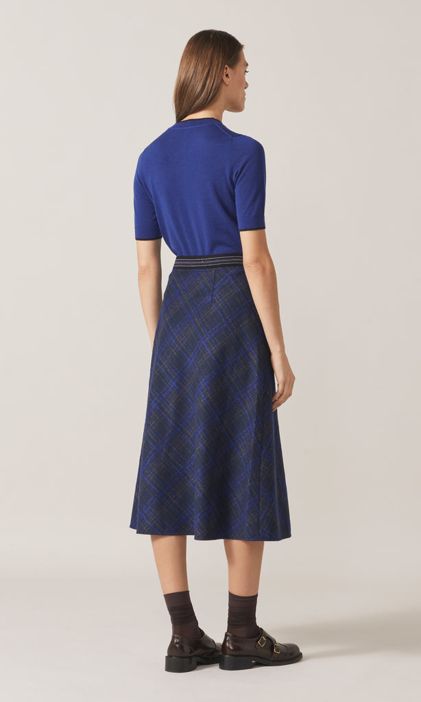 Exeter S/S Merino Cobalt