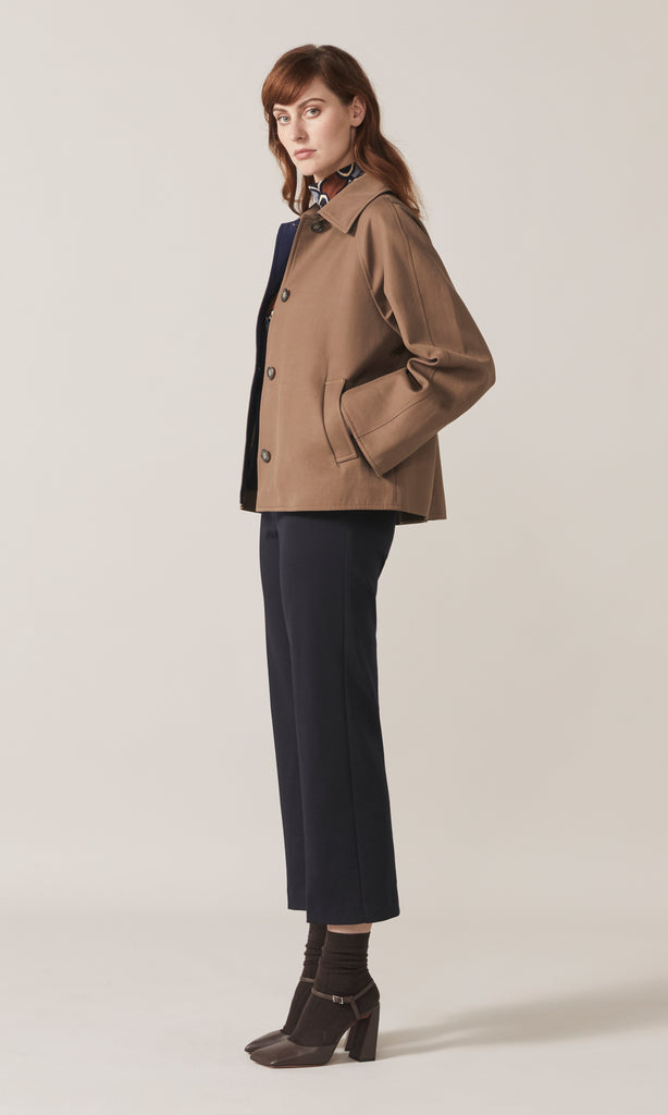 Admiralty Coat Chocolate