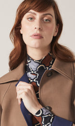 Admiralty Coat Chocolate