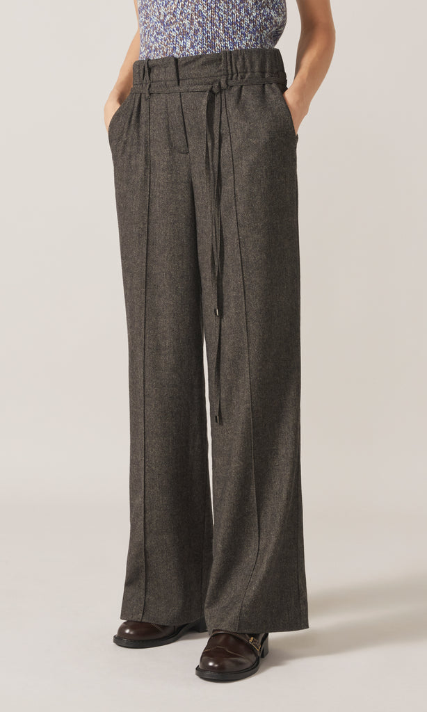 Bonham Tie Trousers Ash