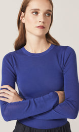 Apsley LS Crew Cobalt