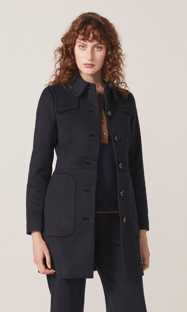 Kelly Coat Navy