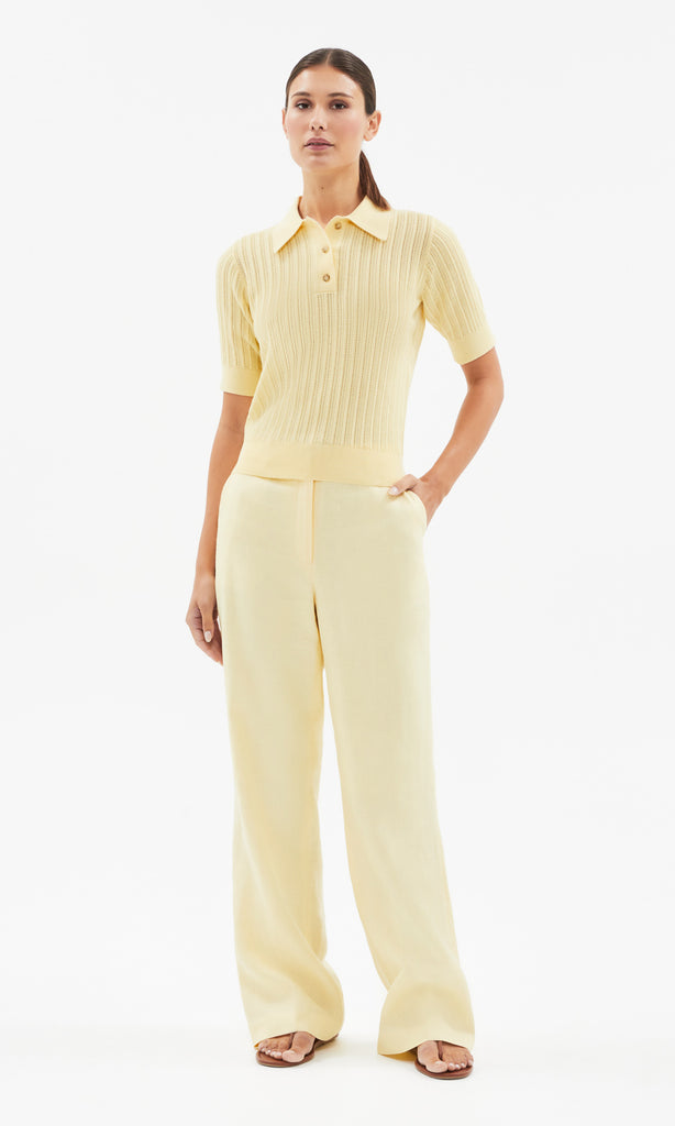Imperia S/Sleeve Polo Lemon
