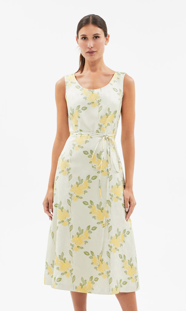 Sanspera S/less Dress Golden