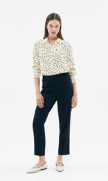 Papillon Shirt Ivory/Navy