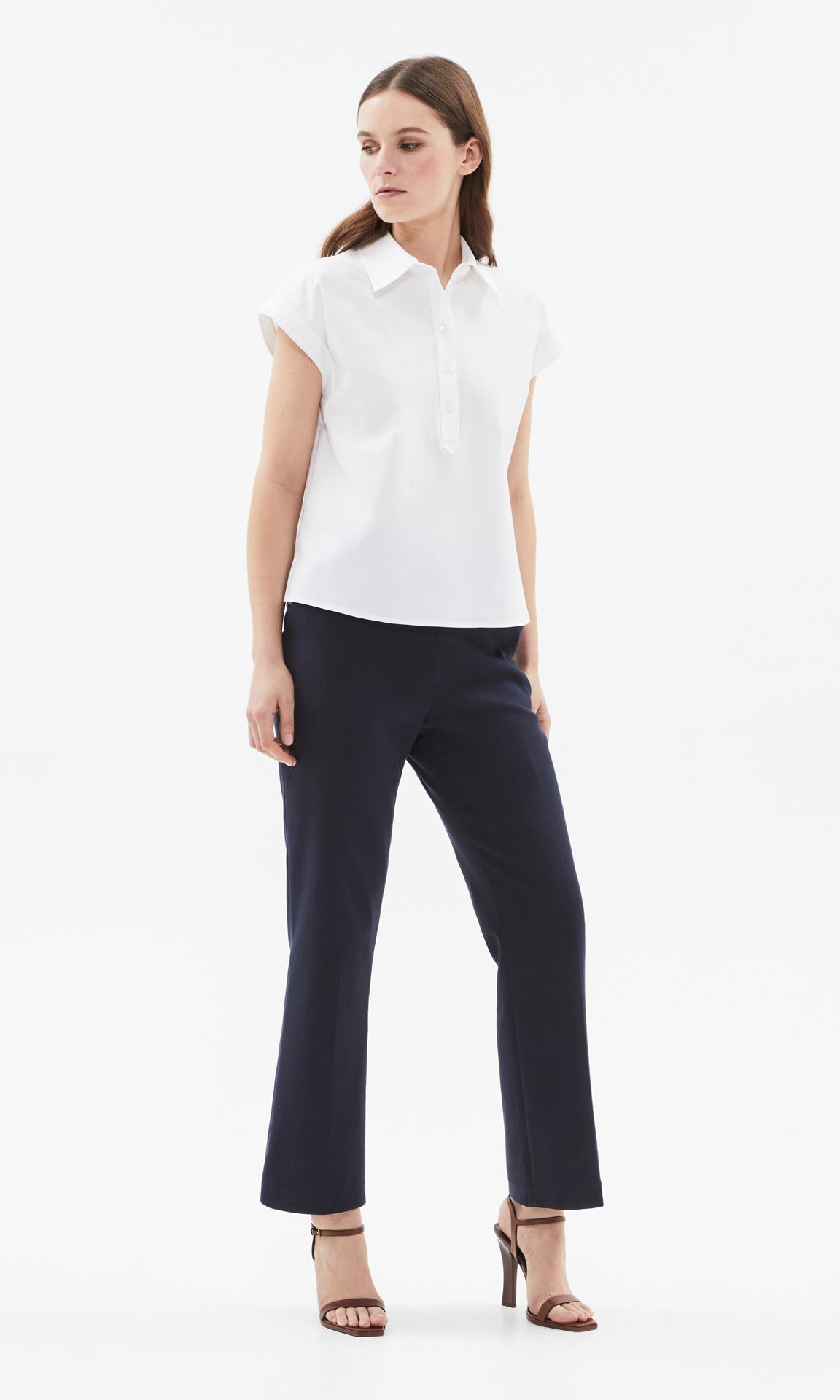 Citta S/Slve Shirt White