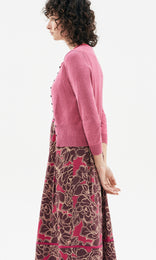 Messina Cardigan Rose