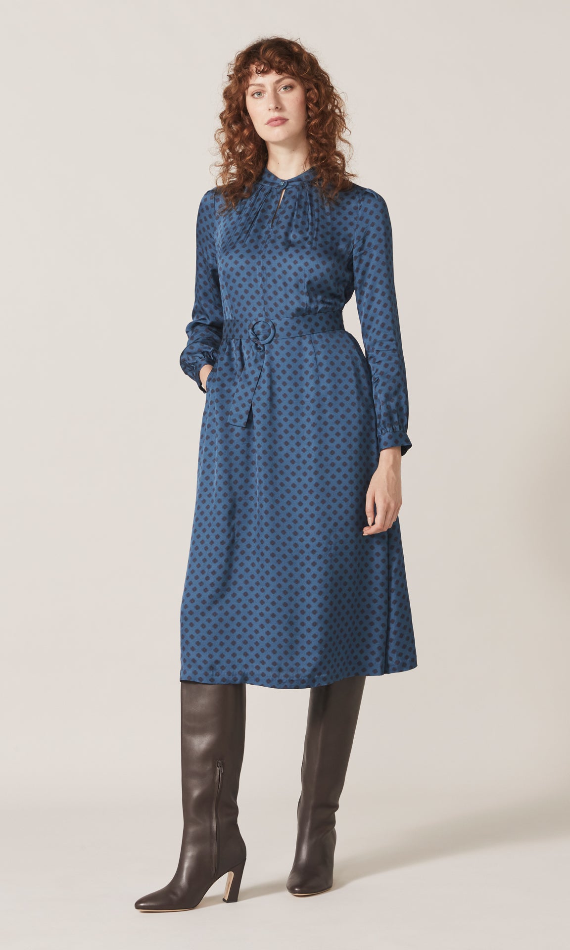 Pfeiffer Dress Lapis