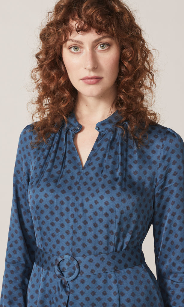 Pfeiffer Dress Lapis