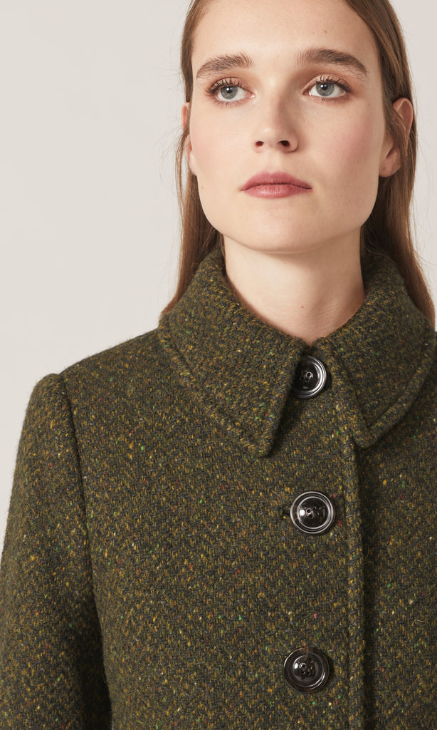 Allende Coat Dark Olive
