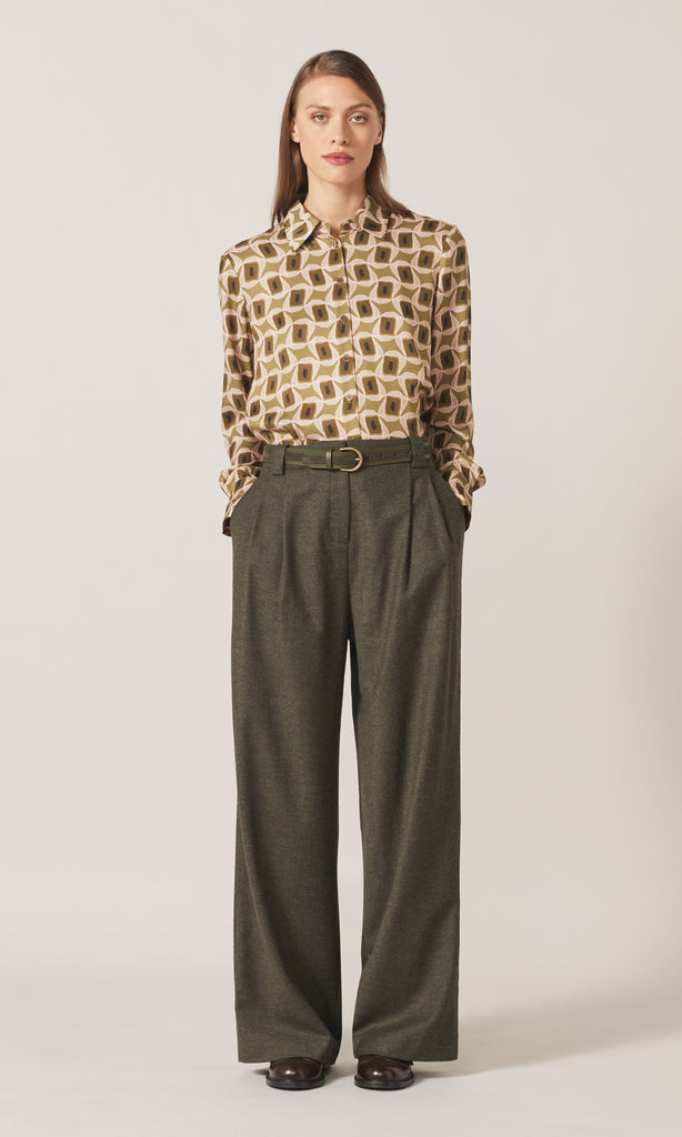 Bonham Trouser Dark Olive