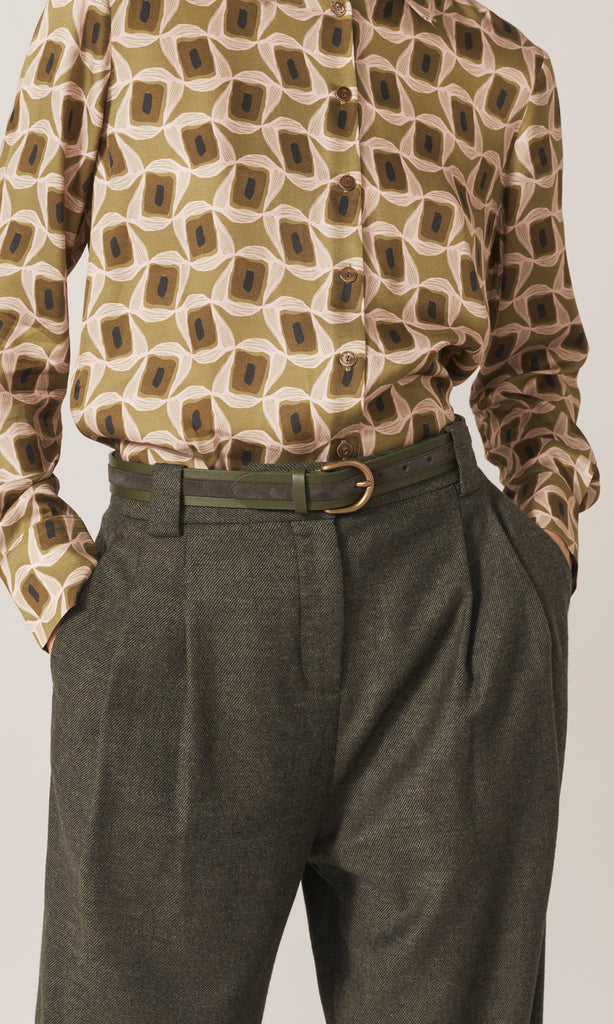 Bonham Trouser Dark Olive