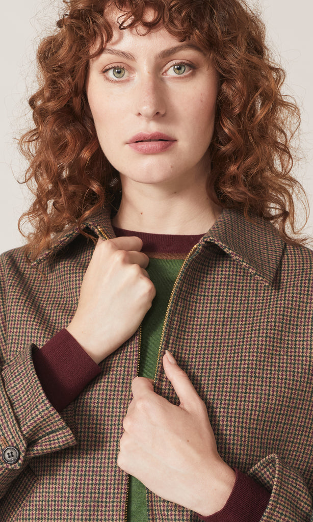 Balmoral Jacket  Magenta