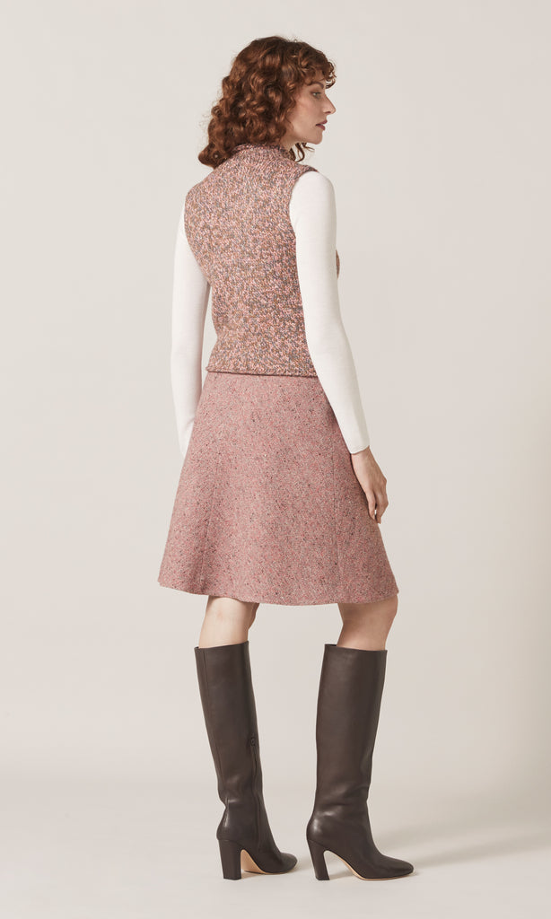 York Sleeveless Knit Pink