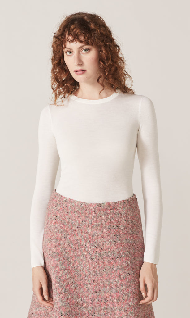 Apsley LS Crew Cream