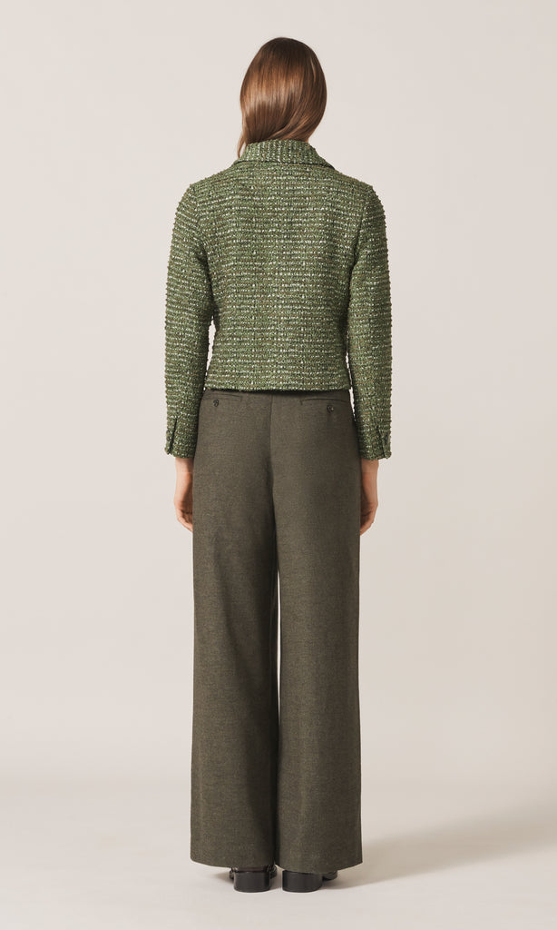 Blair Tweed Jacket Evergreen