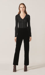 Adelphi Lurex Cardigan Black