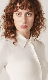 Apsley LS Polo Cream