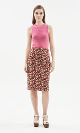 Messina Sleeveless Knit Rose