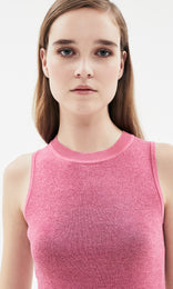 Messina Sleeveless Knit Rose