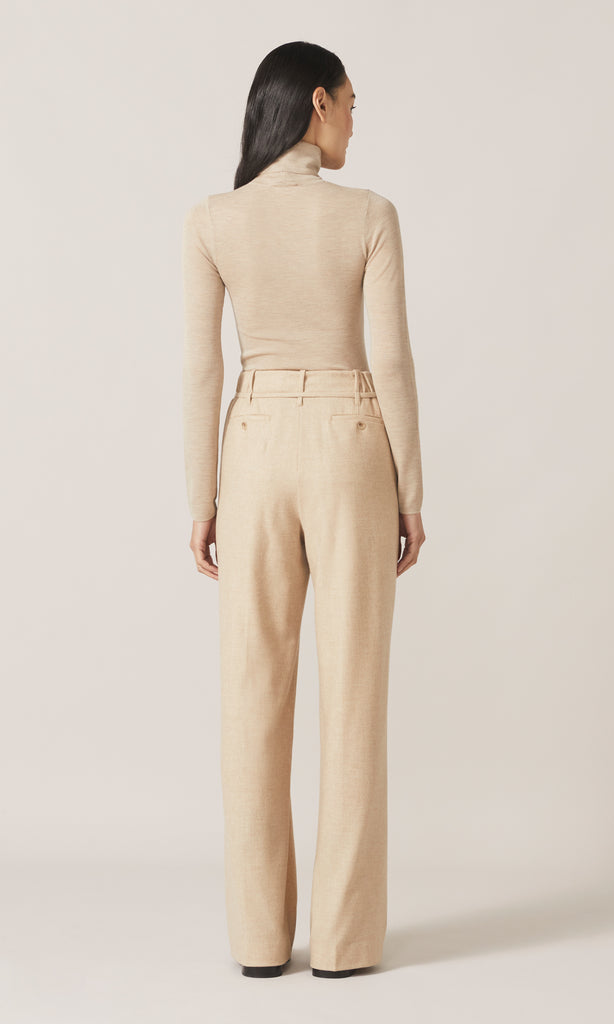 Apsley Turtle Neck Knit Oatmeal