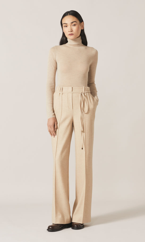 Apsley Turtle Neck Knit Oatmeal