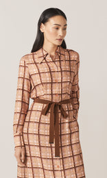 Connelly Shirt Dress Biscuit