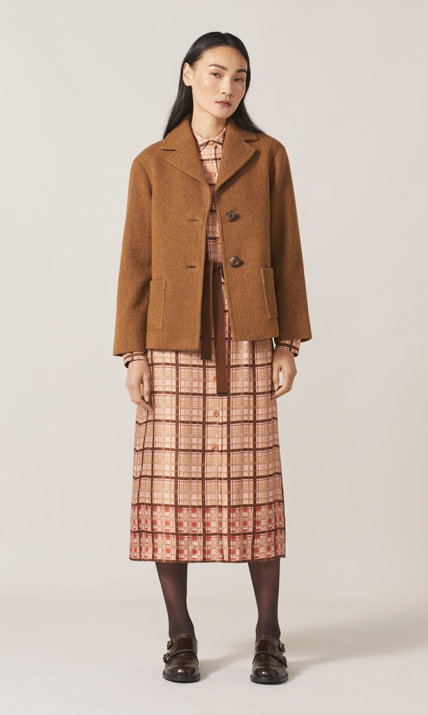 Connelly Shirt Dress Biscuit