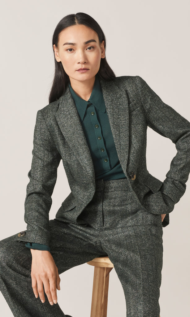 Scala Blazer  Emerald