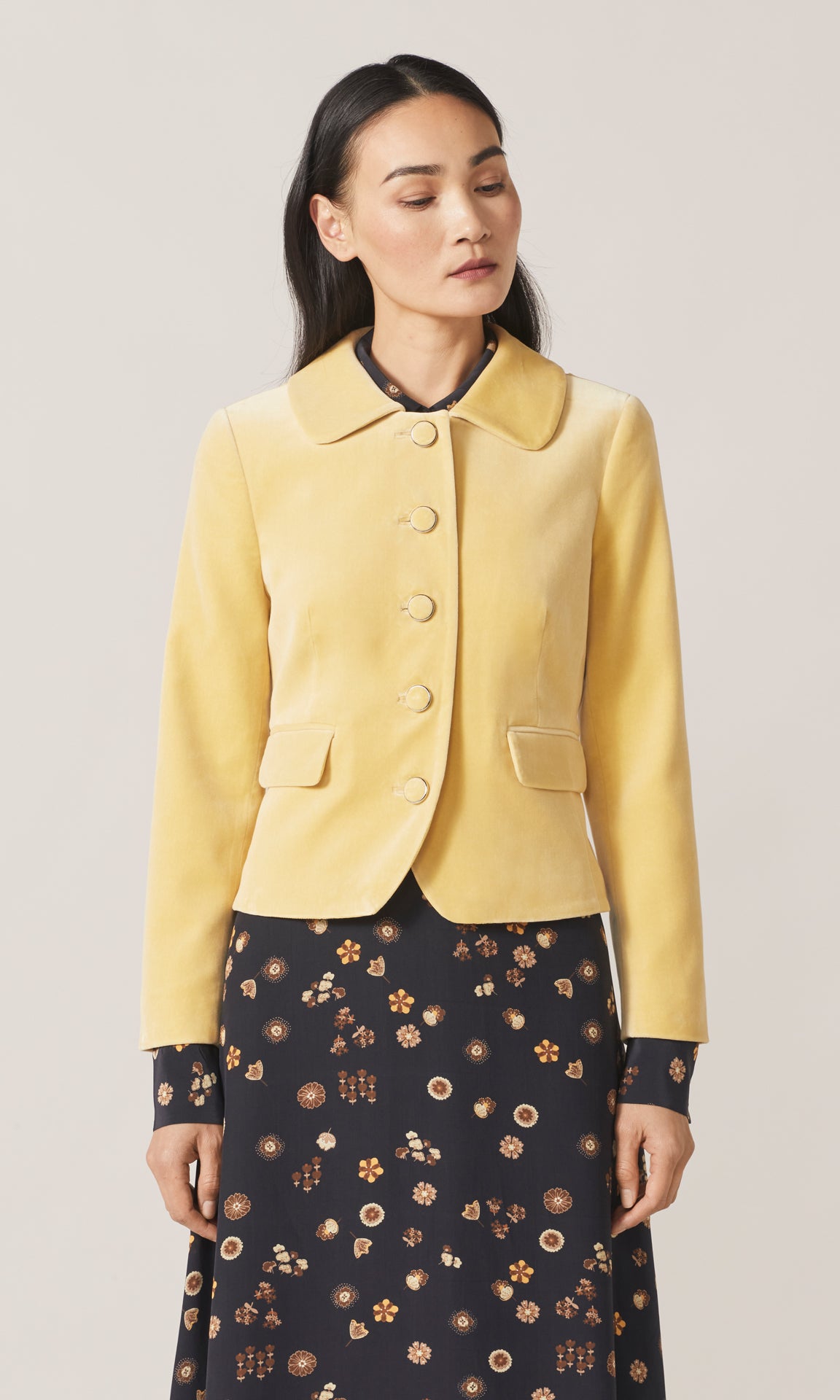 Prince Cropped Jacket Butter
