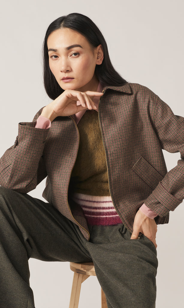 Balmoral Jacket  Magenta