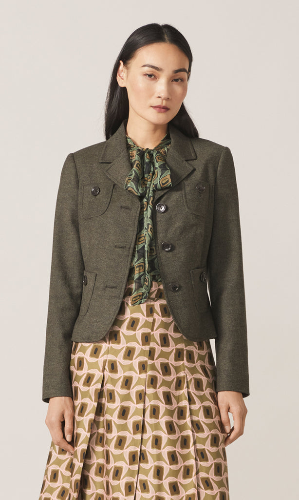 Bonham Jacket Dark Olive