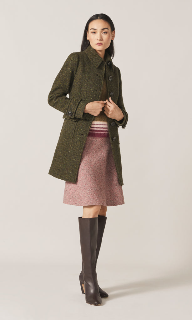 Allende Coat Dark Olive