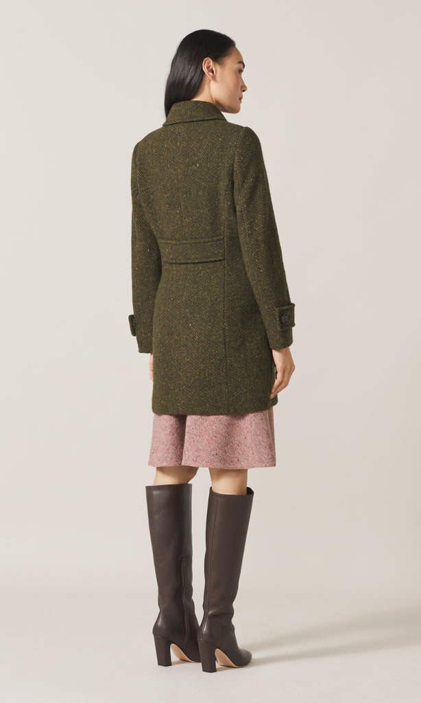 Allende Coat Dark Olive