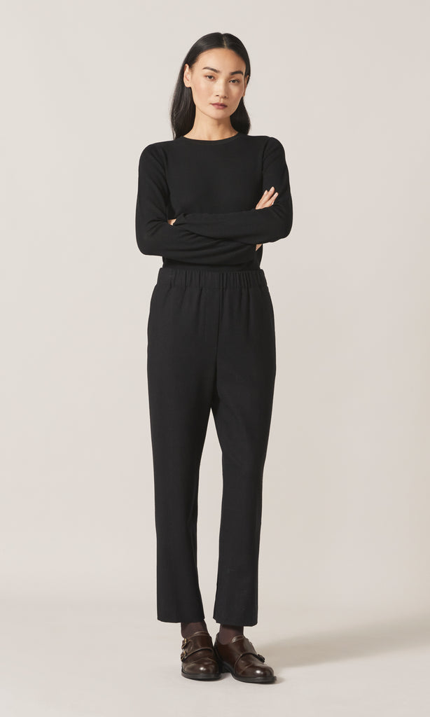 Apsley LS Crew Black