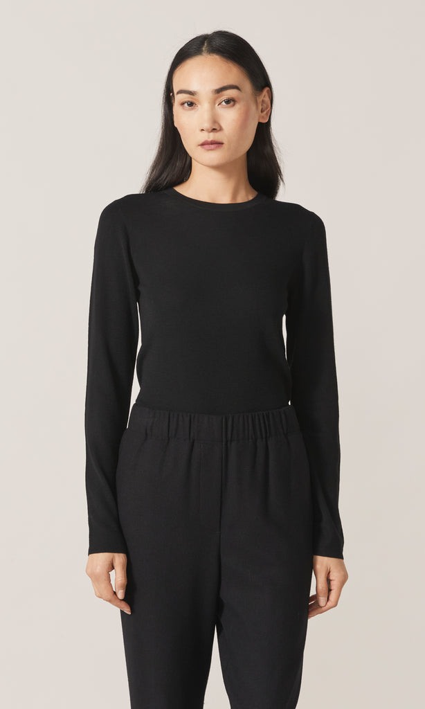 Apsley LS Crew Black