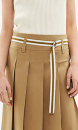 Allegria Pleated Skirt Cinnamon