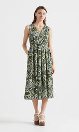Dramattica Dress Khaki