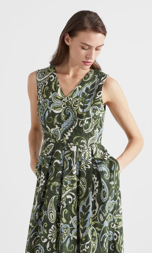 Dramattica Dress Khaki