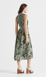 Dramattica Dress Khaki