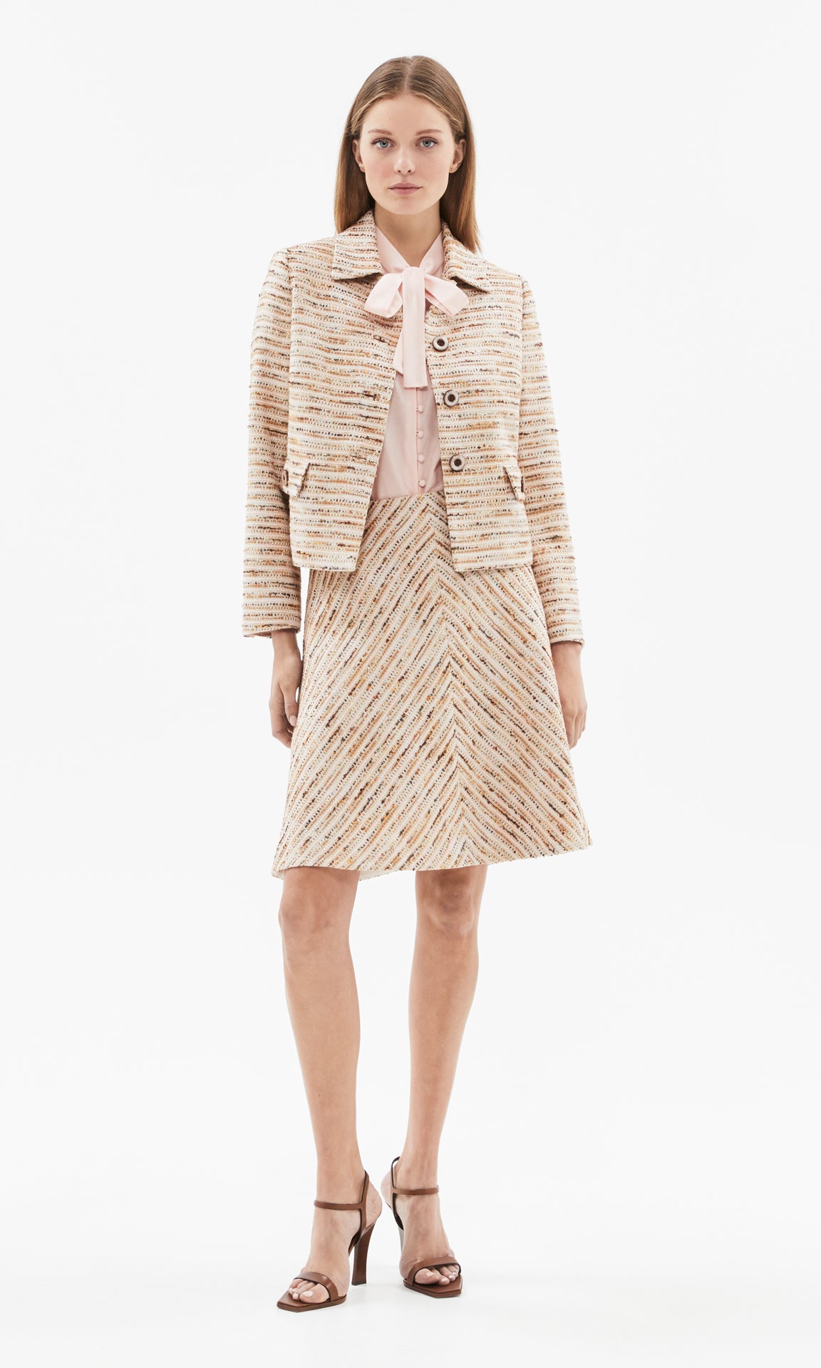 Wardour Jacket Neutral/Rose
