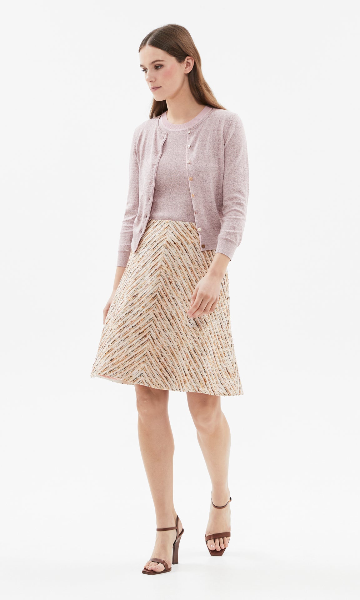 Tropez Cardigan Rose