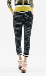 Punto Trouser Blk/Silver