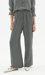 Rilke Pant Blk/Ivory