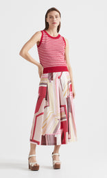 Spiga Knit Tank Pinks