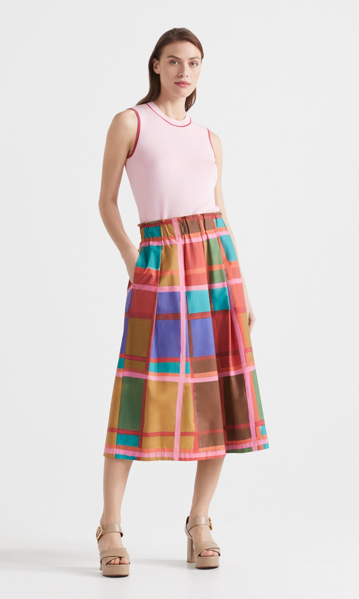 Mosaic Skirt multi