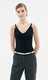 Isola Knit Top Black