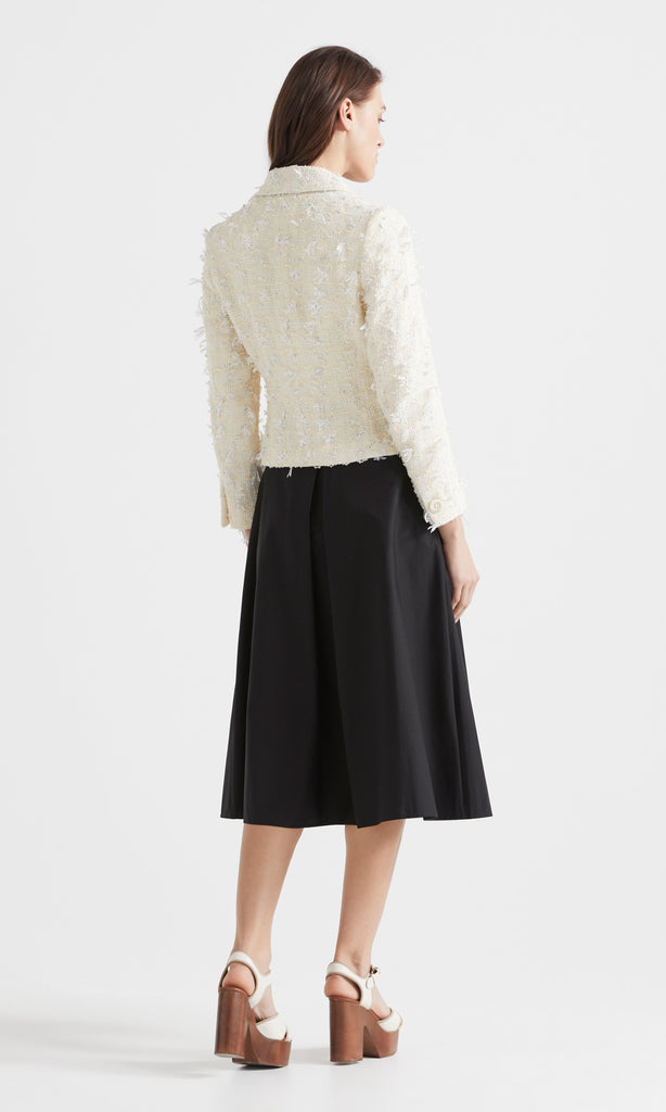 Farfalle Jacket Ivory