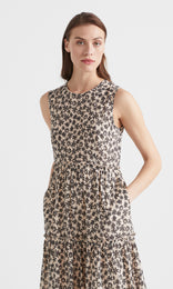 Spiaggia Layered Dress Ivory